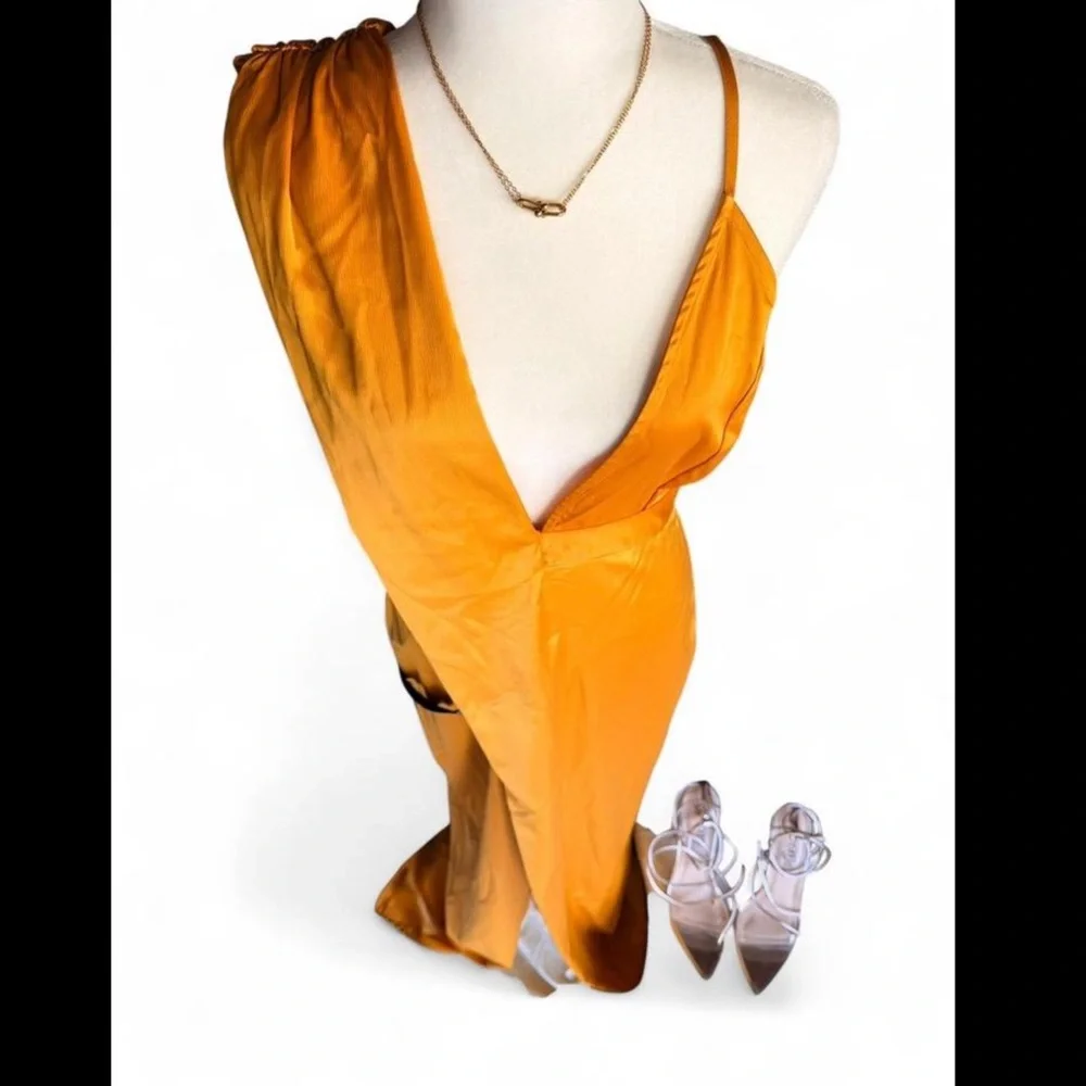 PLT Deep V Evening Dress: NWT - Picture 2 of 8